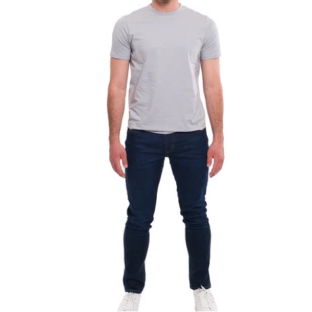The Perfect Jean NYC, Men Slime Fit Mariner Dark Blue Cotton Jean Size 32 X 30